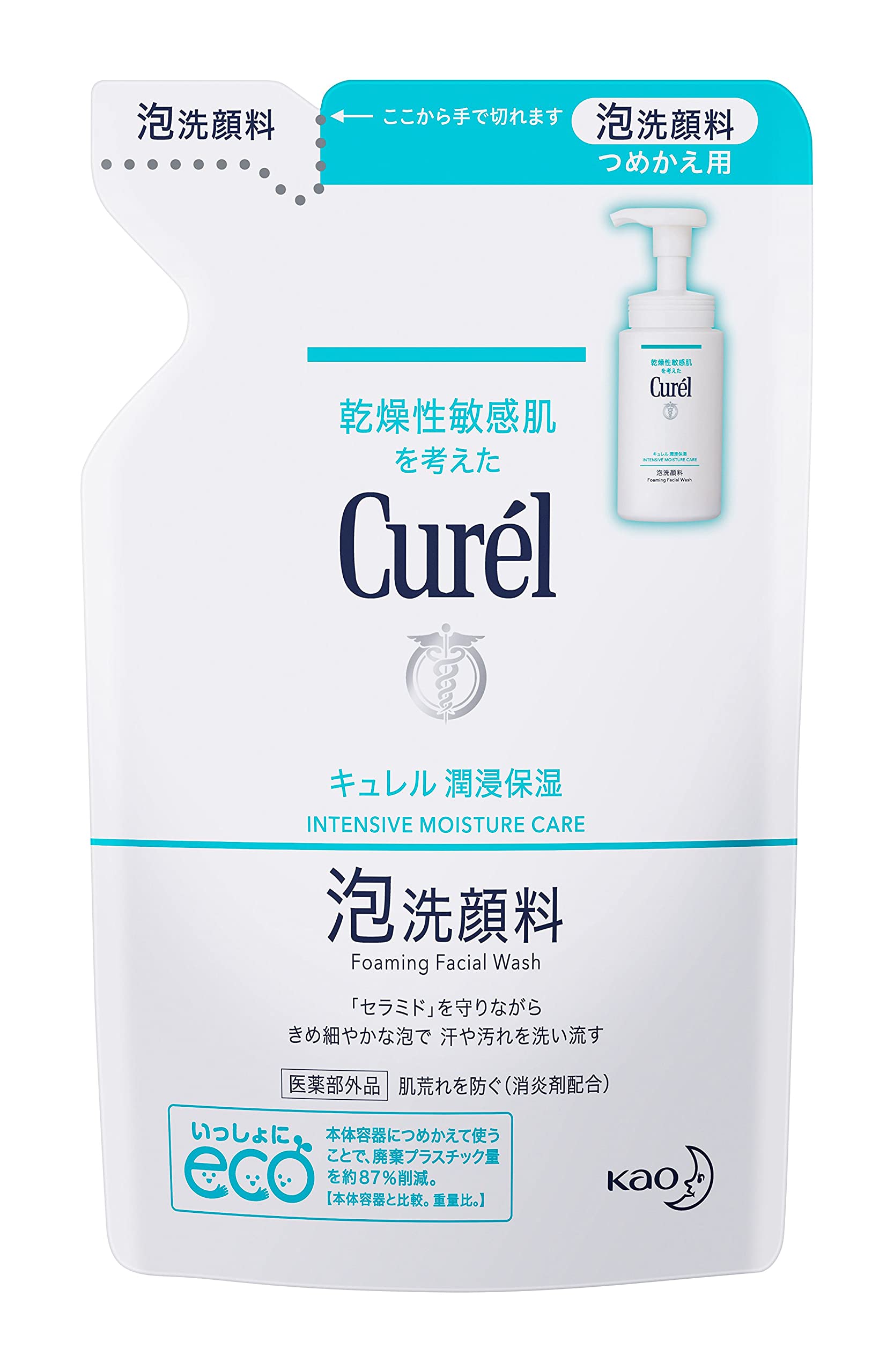 큐렐 거품 세안료 리필용 130ml