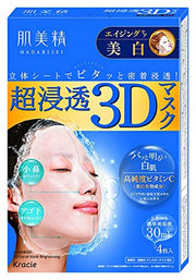 피부 미정 초침투 3D 마스크 에이징 케어 (미백) 4 장 (의약 부외품)