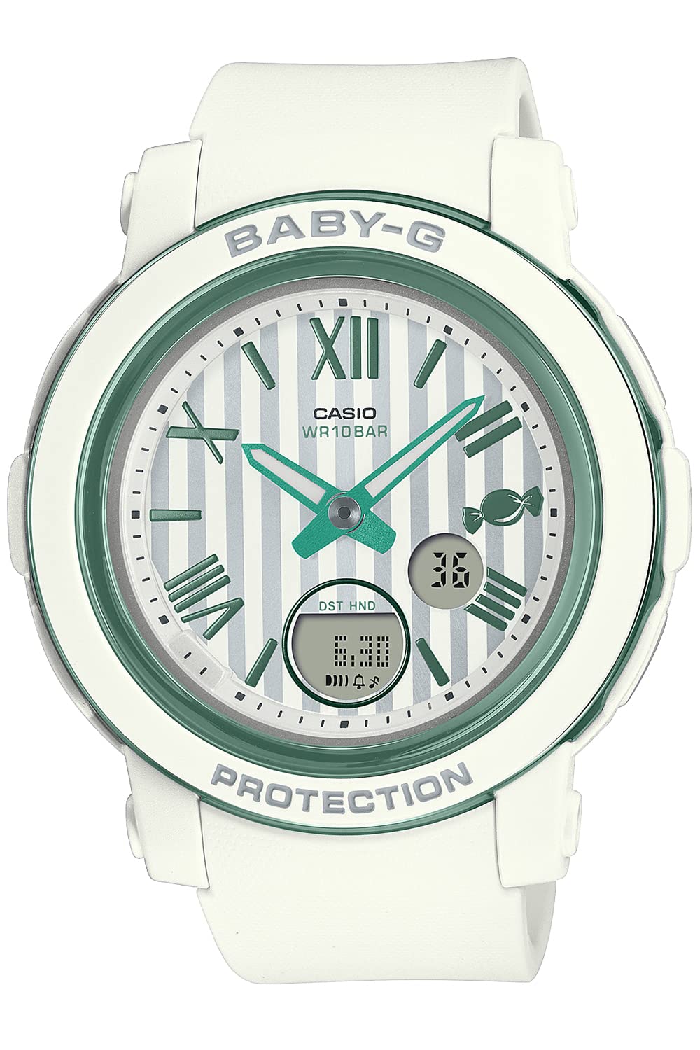 Baby-G [Casio] 手表 Baby-G [国内正品] BGA-290SW-7AJF 女士腕表 白色