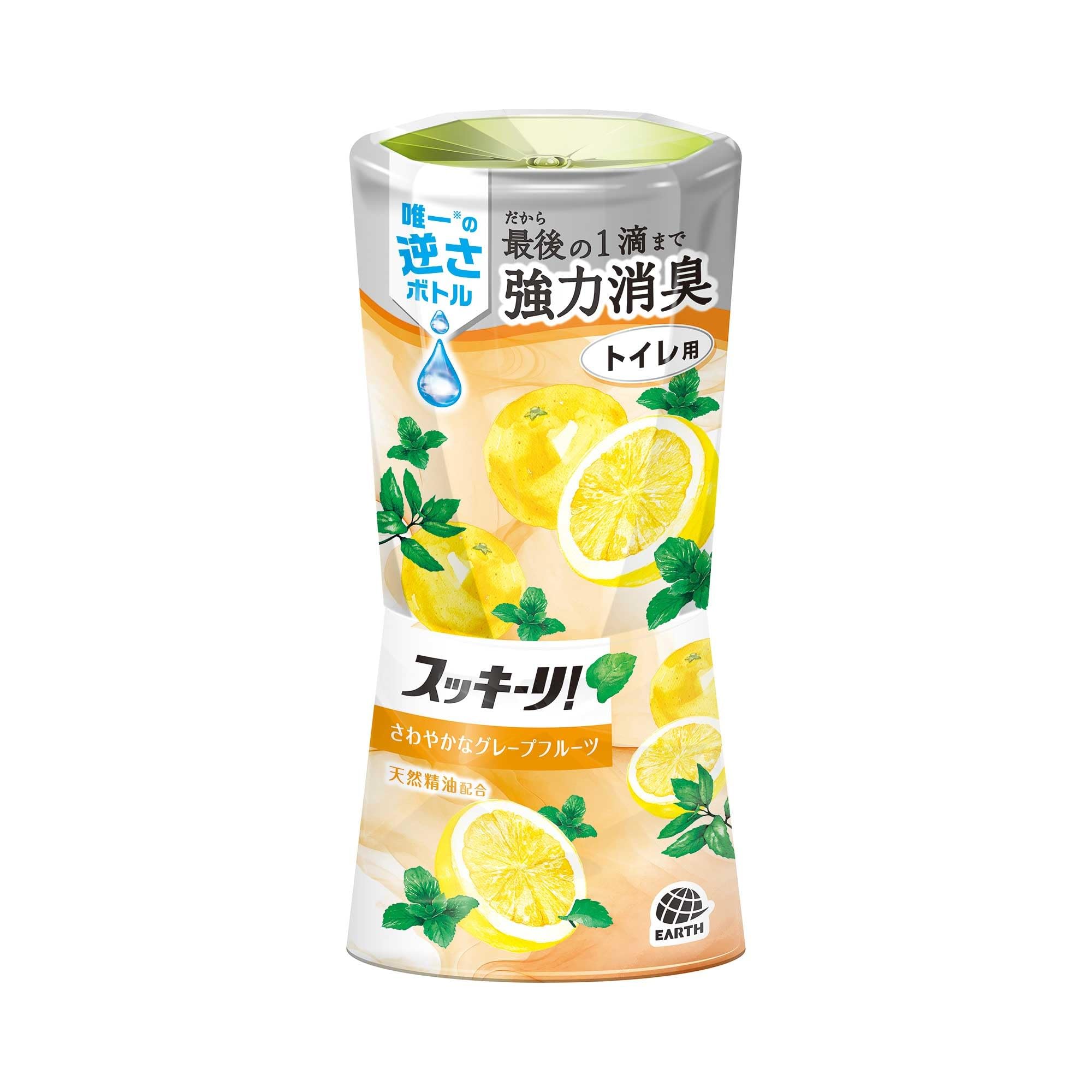 Sukki-ri! Deodorant air freshener mint grapefruit scent [for toilet 400ml]