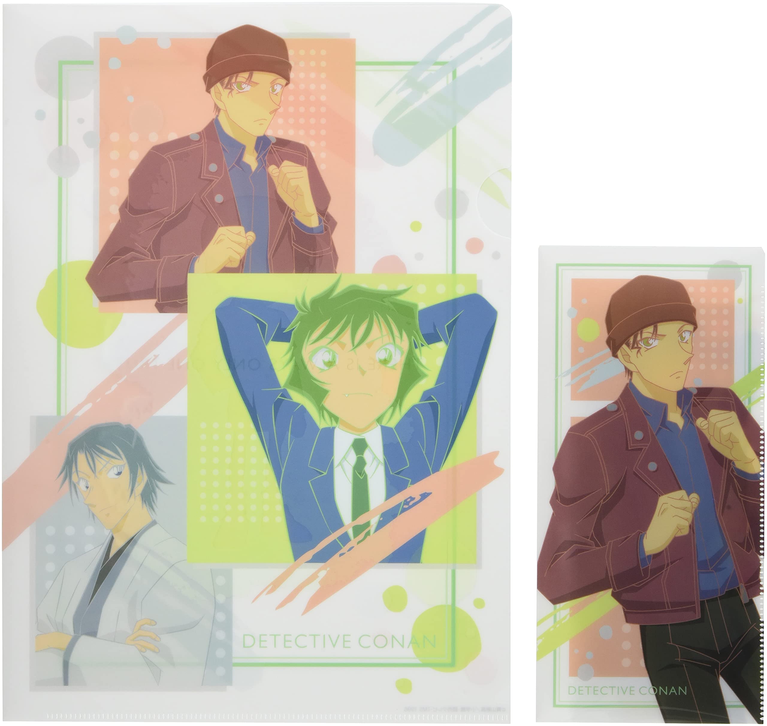 ENSKY ซองใส่ตั๋วแฟ้มใส ขนาด A4 Detective Conan A Set