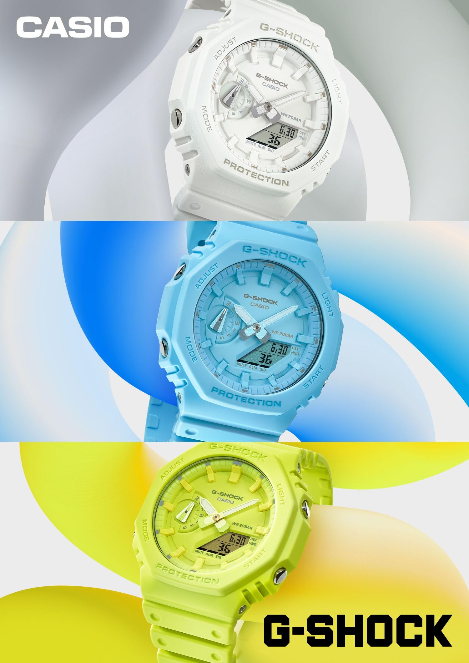 [Casio] G-Shock Watch [Domestic Genuine Product] TONE-ONTONE series GA-2100-7A7JF Men's White