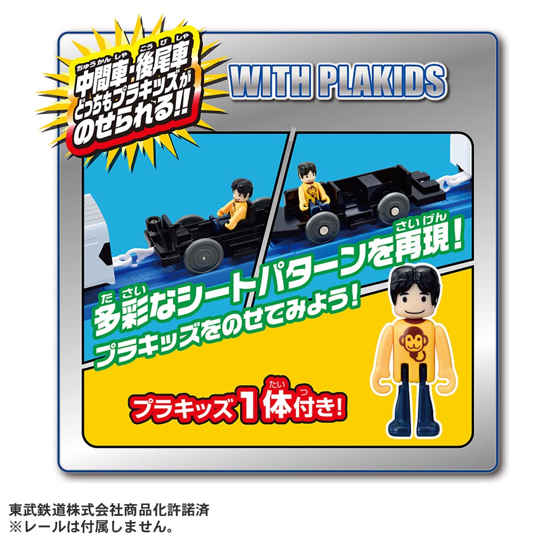 TAKARA TOMY Plarail S-36 Tobu Spacia X Train Toy Ages 3+