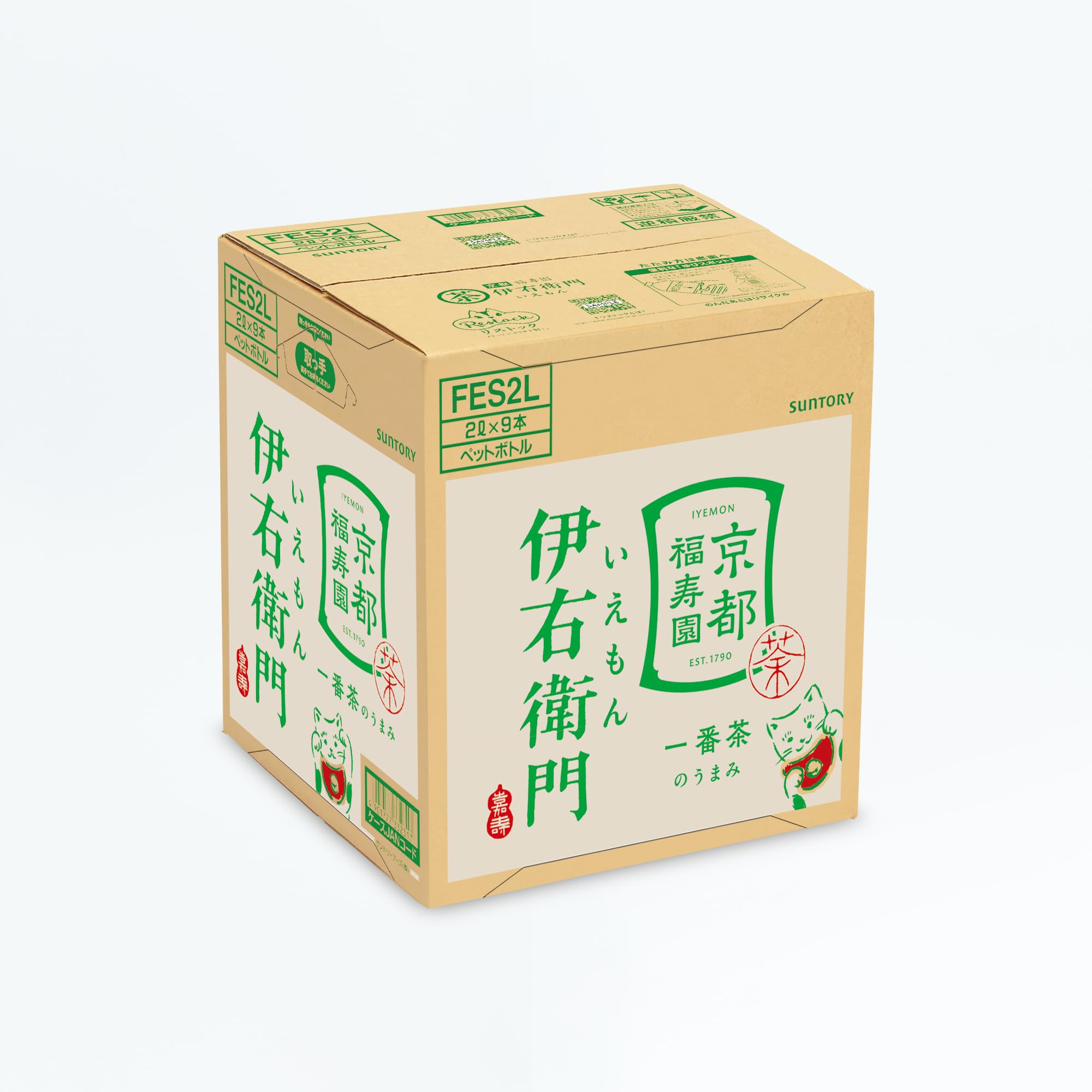산토리 이오에몬 차 2L×9개 [브랜드] 정리 판매 실시 중