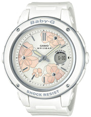 [Casio] Baby G Watch [Domestic Genuine Product] Floral Dial Series BGA-150FL-7AJF Women's White