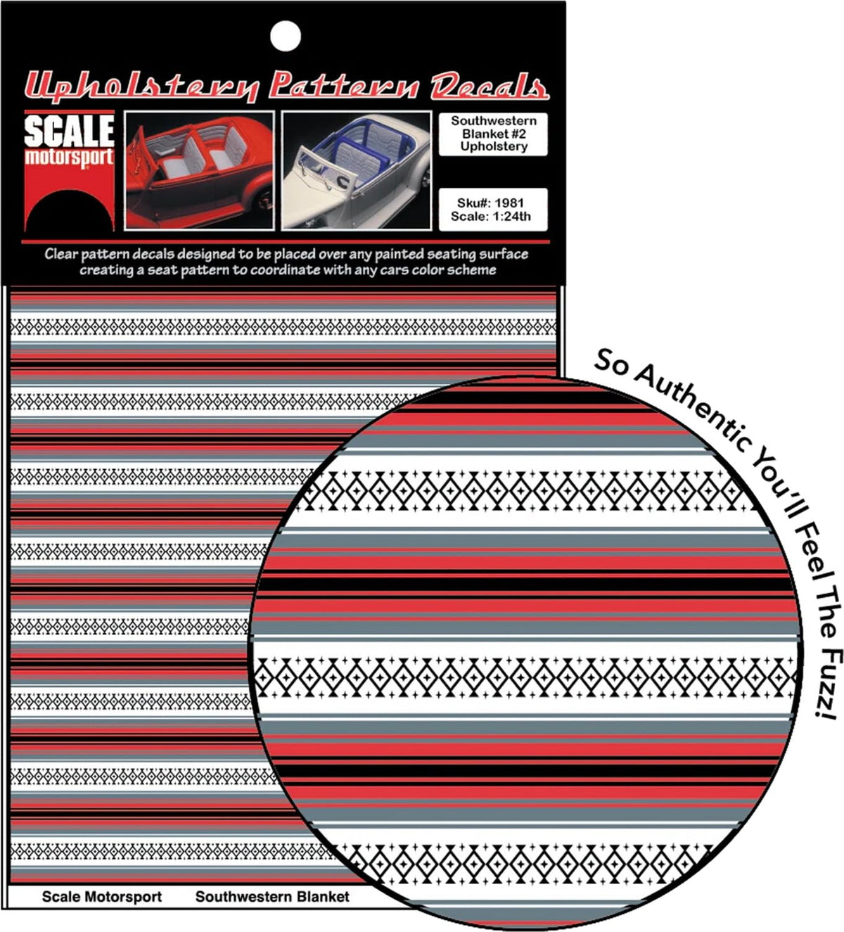 Quy Mô Motorsport 1/24 Mexico Chăn 2 Nội Thất Decal Mô Hình Nhựa Decal SMS1981