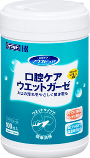 카와모토 마우스 퓨어 구강 케어 웨트 가제 본체 100 매입