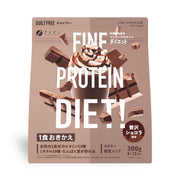 FINE JAPAN Meal Replacement Fine Protein Diet for Women Soy & Whey Double Protein Luxury Chocolate Flavor 300g Domestic Production Recommended by AYA
