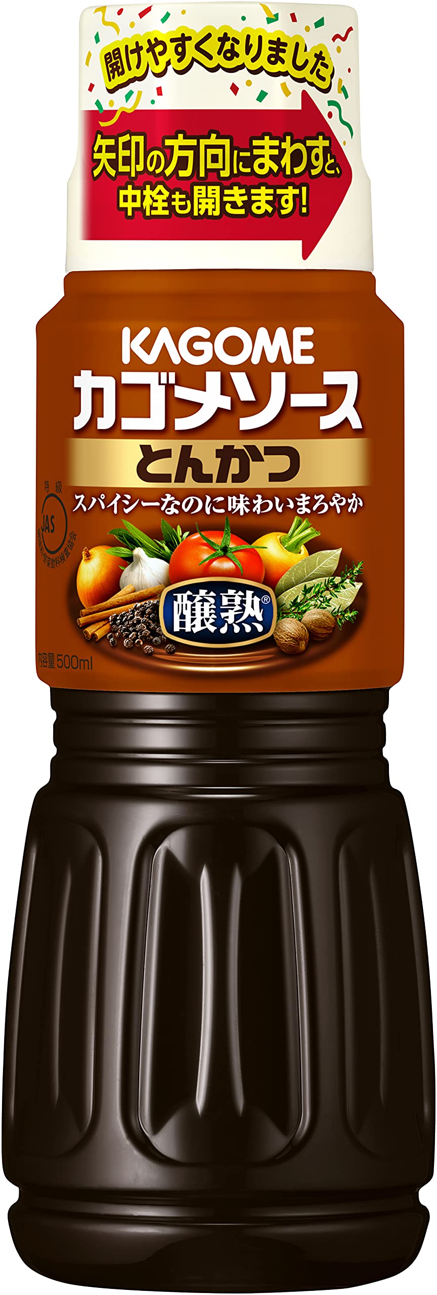 Kagome Jojuku Sauce Tonkatsu 500ml x 4 pieces