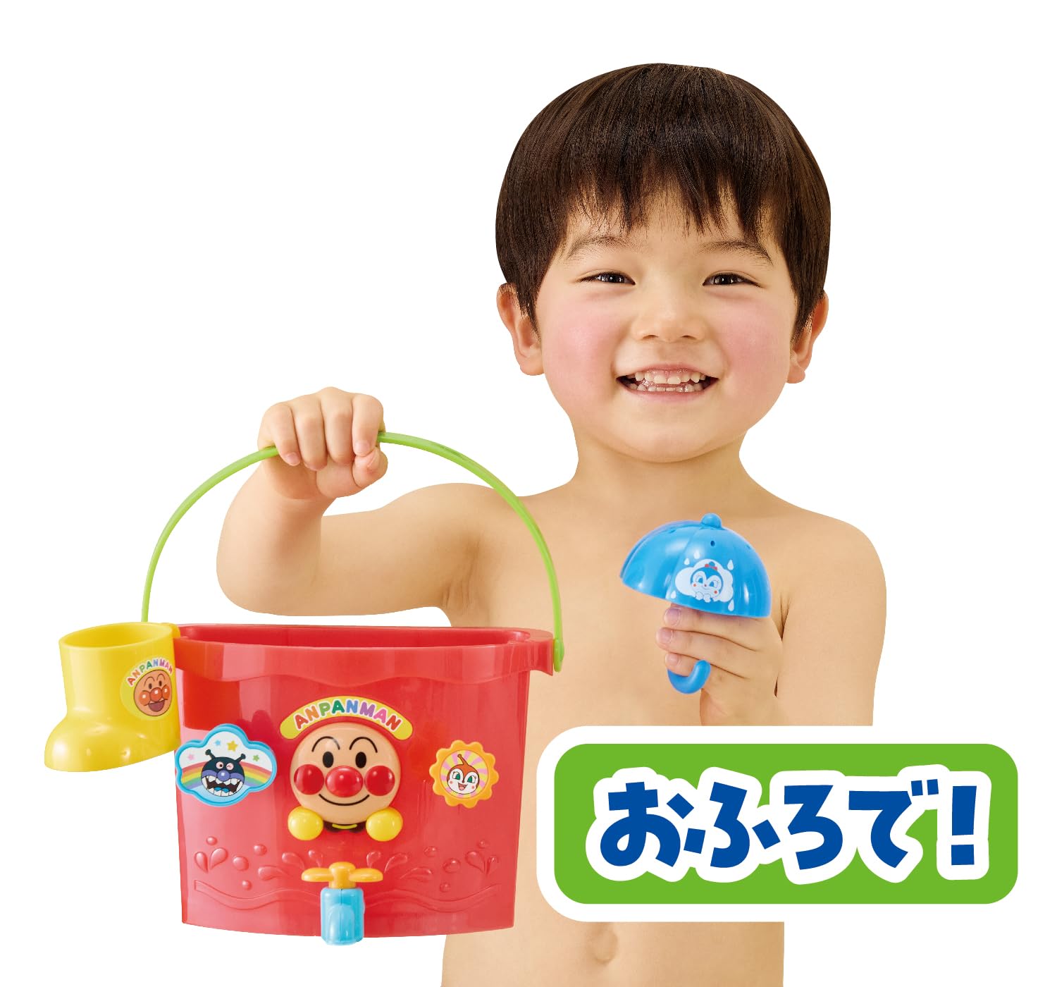 AGATSUMA Anpanman Bucket with lots of play [2024]