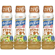 Nissin Oilio Dressing Diet Mellow Sesame Flavor 185ml x 4 bottles