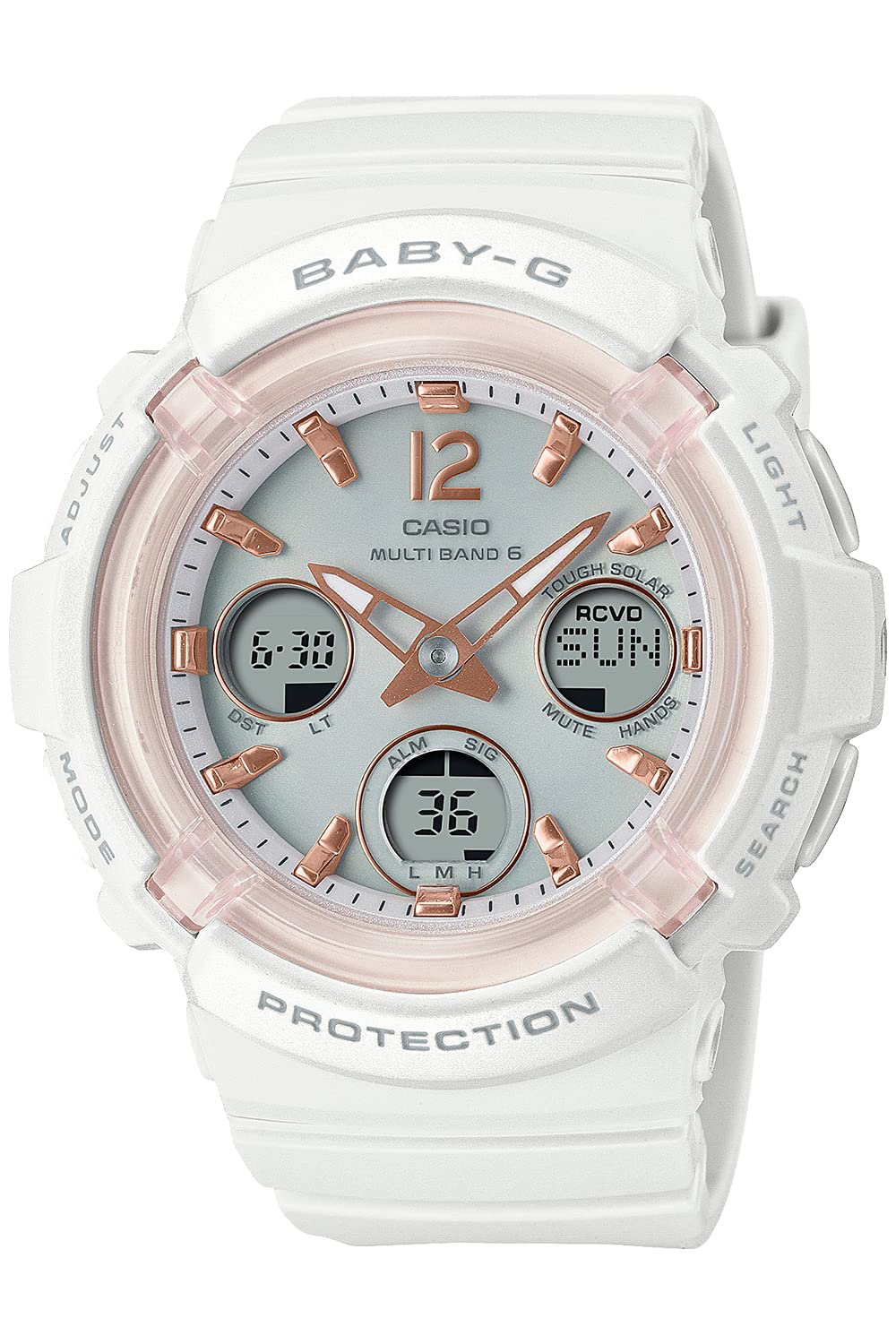 [Casio] Baby G Watch [Domestic Genuine Product] Radio Solar BGA-2800-7AJF Women's White