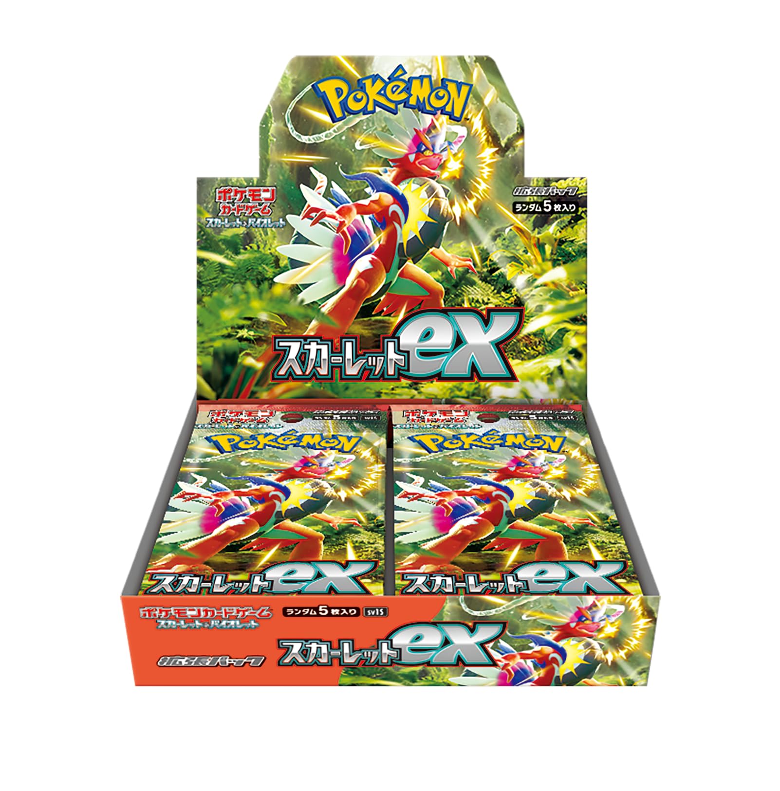 Pokemon Card Game Scarlet & Violet Expansion Pack Scarlet EX BOX