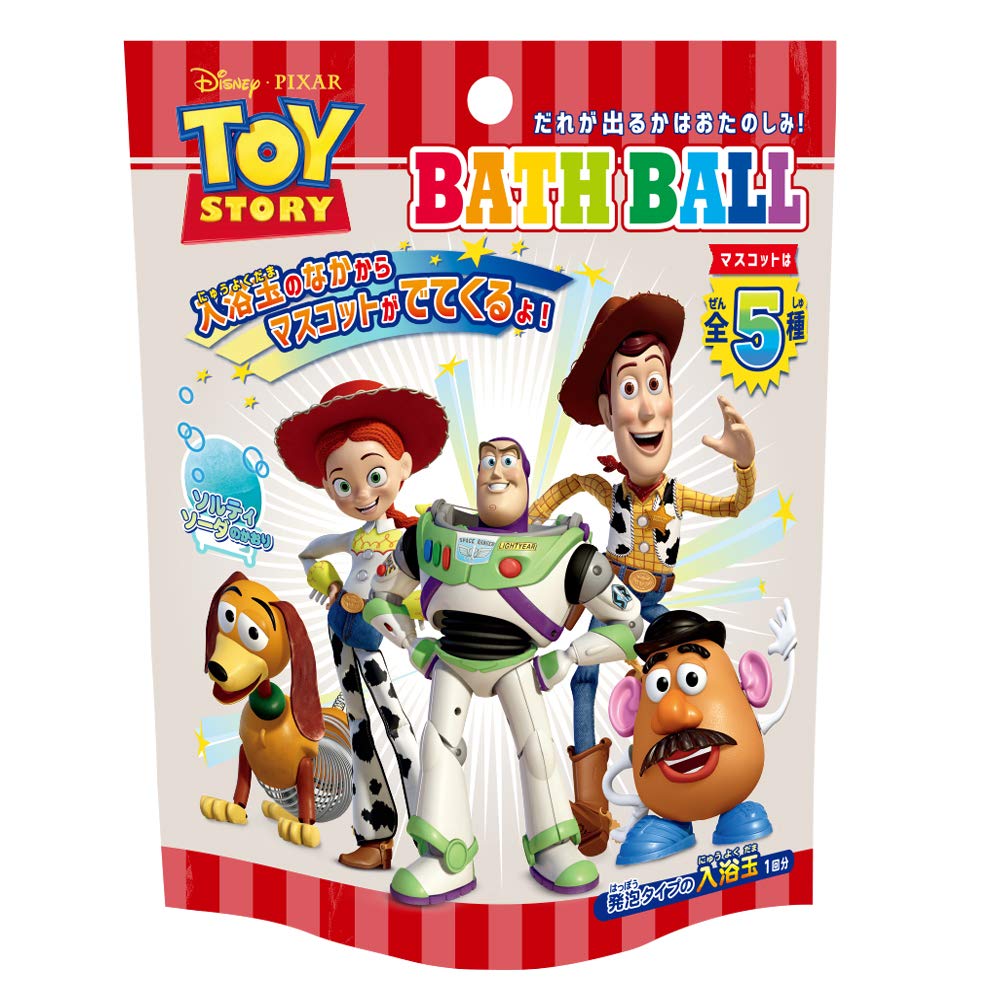 Knoll Corporation Bath Ball Toy Story Mascot Scented DIS-99-01
