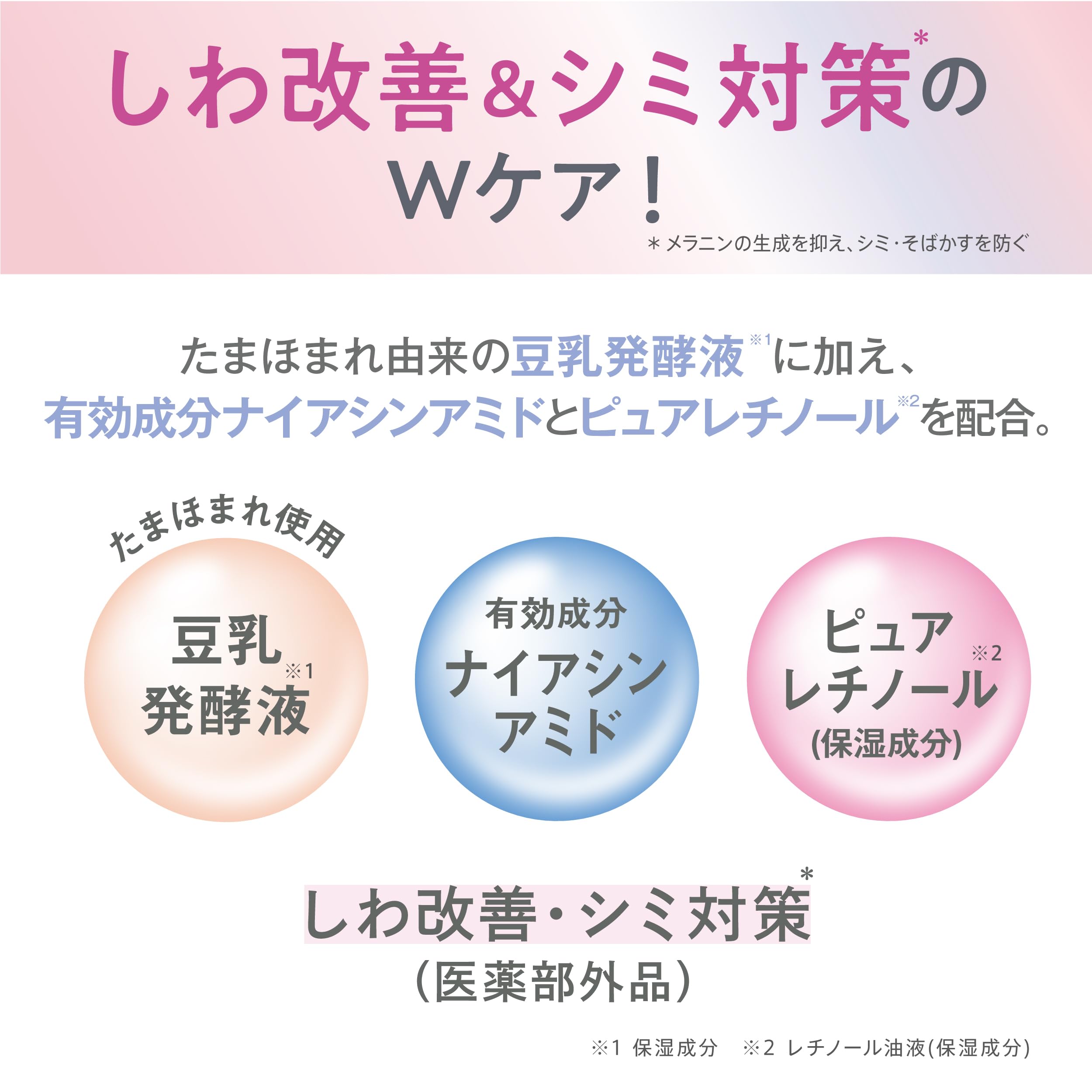 사나 매끄러운 본점 약용 링클 젤 크림 화이트 두유 이소 플라본 올인원 올인원 젤 니아신 아미드 퓨어 레티놀