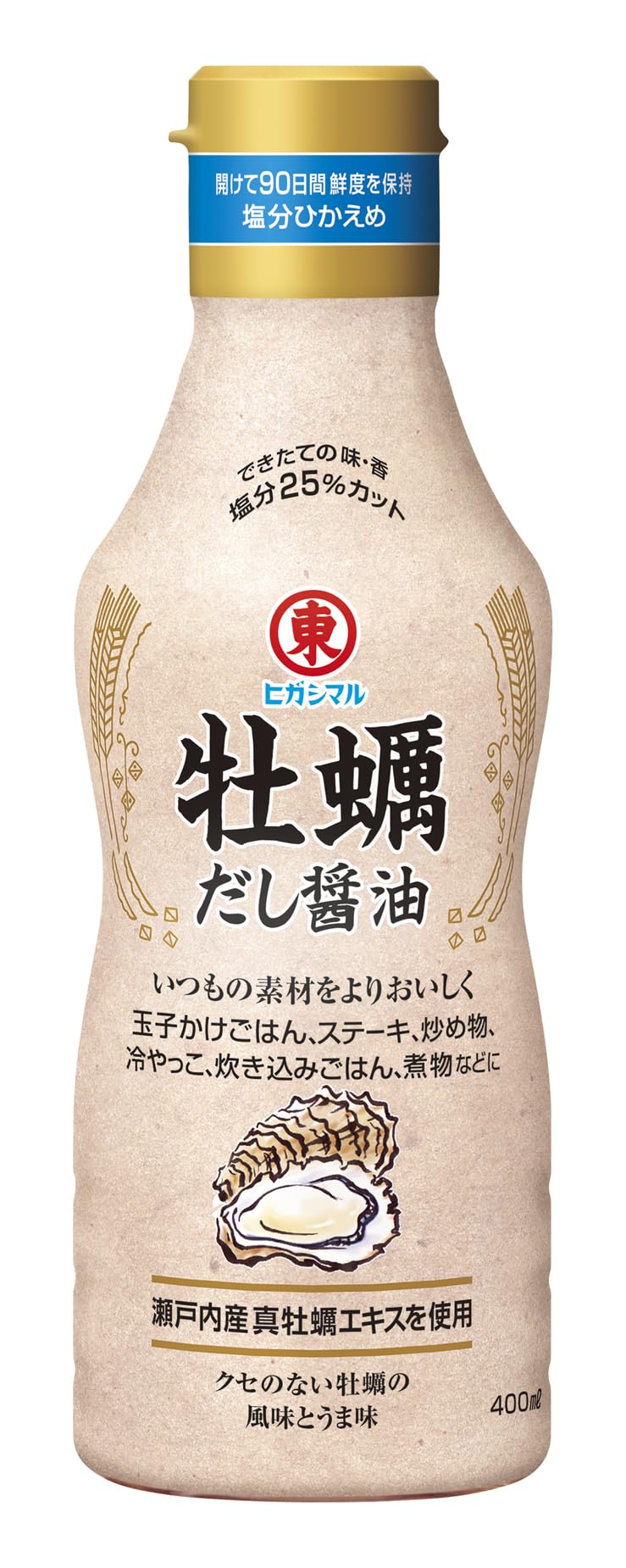 Higashimaru Soy Sauce Oyster Dashi Soy Sauce 400ml x 3 bottles