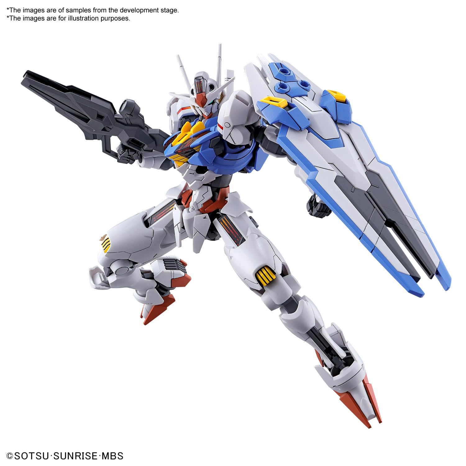 BANDAI SPIRITS HG Mobile Suit Gundam Witch of Mercury Gundam Aerial 1/144 scale color-coded plastic model