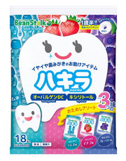 Snow Brand Bean Stark Bean Stark Hakira Trial Assortment 3 Flavors 18 Tablets [From around 1 and a half years old]