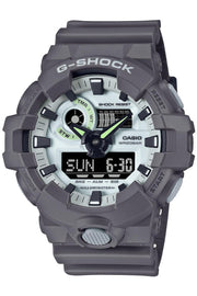 [Casio] G-Shock Watch [Domestic Genuine Product] HIDDEN GLOW Series GA-700HD-8AJF Men's Gray