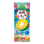 카고메 야채 생활 100 오키나와 시크 ヮ 서믹스 종이 팩 195ml×24개(1일분의 비타민 C 설탕 미사용)