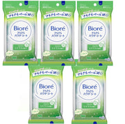 [Set of 5] Biore smooth powder sheets, cool citrus scent, 10 sheets, portable
