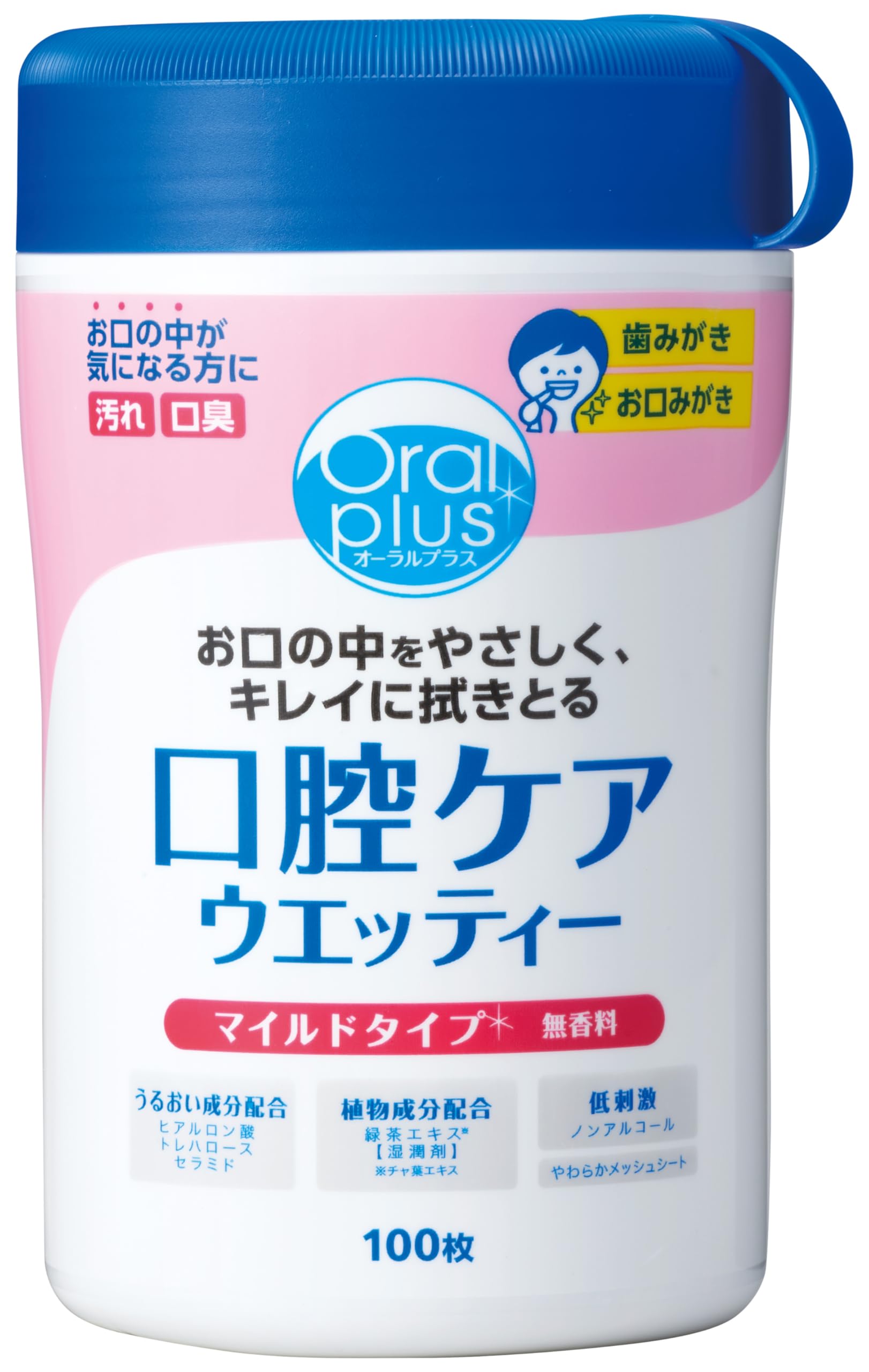 Asahi Group Foods Oral plus Oral Care Wetty Mild 100 pieces