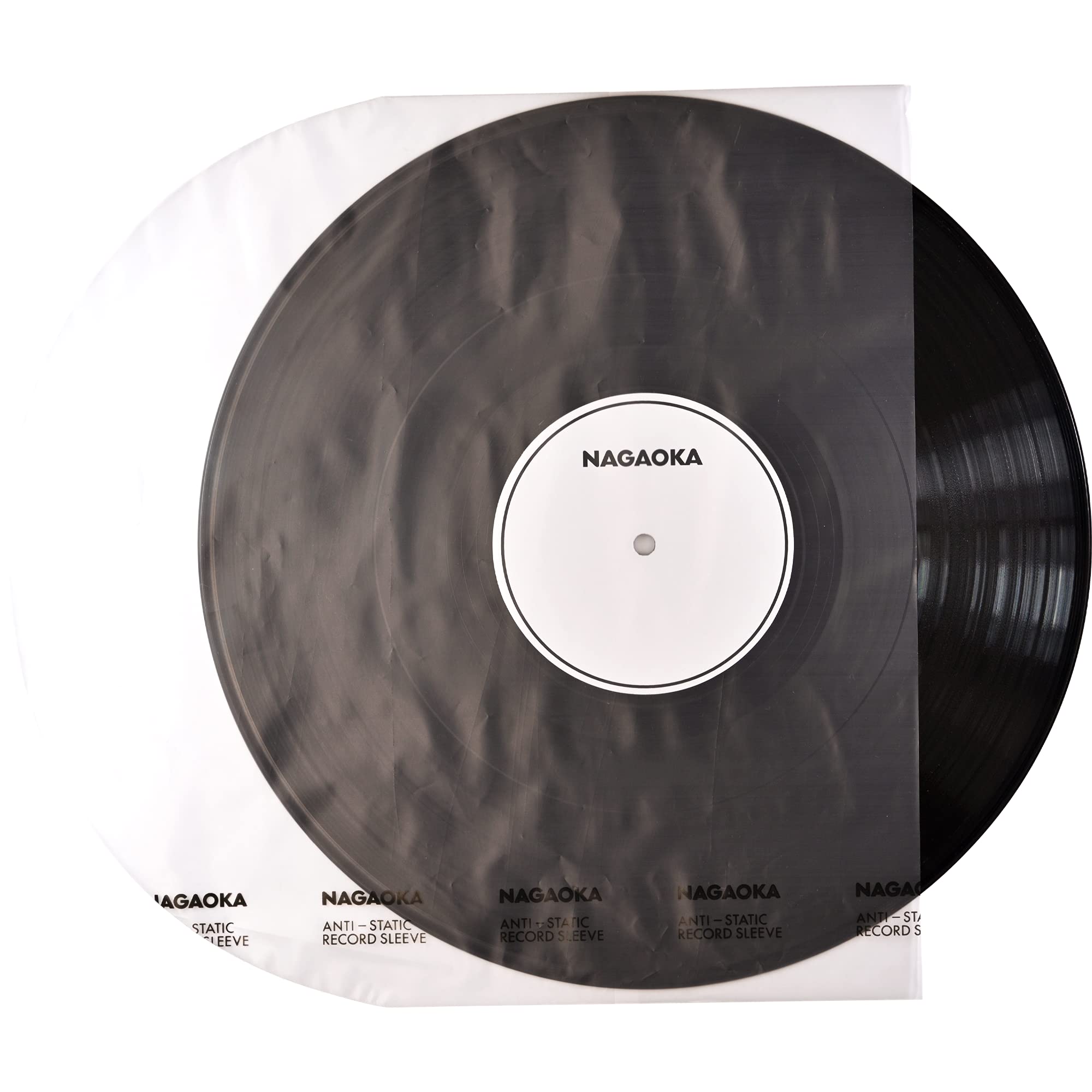 NAGAOKA レコード帯電防止内袋（50枚入り）NAGAOKA RS-LP2