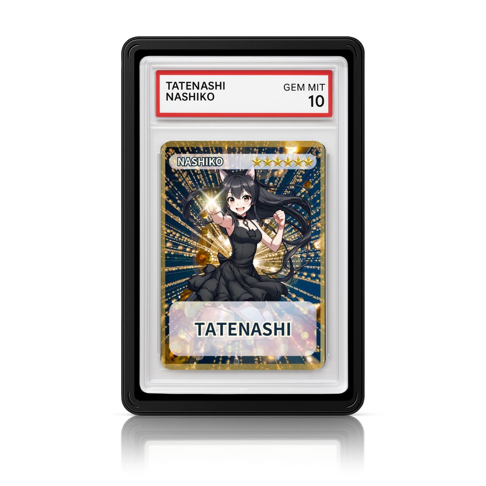 TATENASHI Magnet Loader PSA Appraisal Case Exclusive UV Protection Made of Aluminum Alloy (Black)