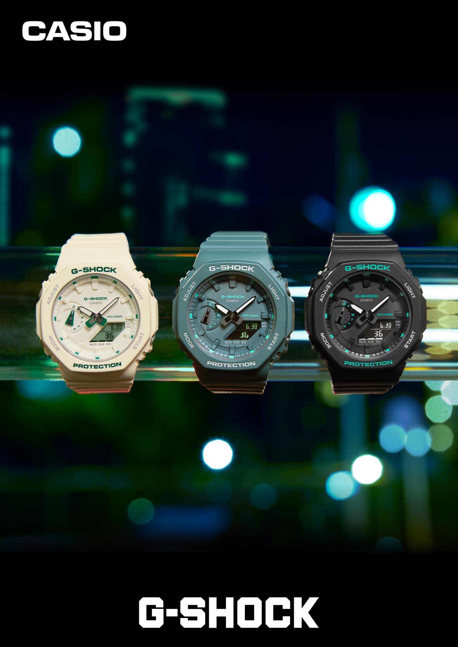 [G-SHOCK] [Casio] Watch [Domestic genuine product] Mid-size model GMA-S2100GA-7AJF Women's White