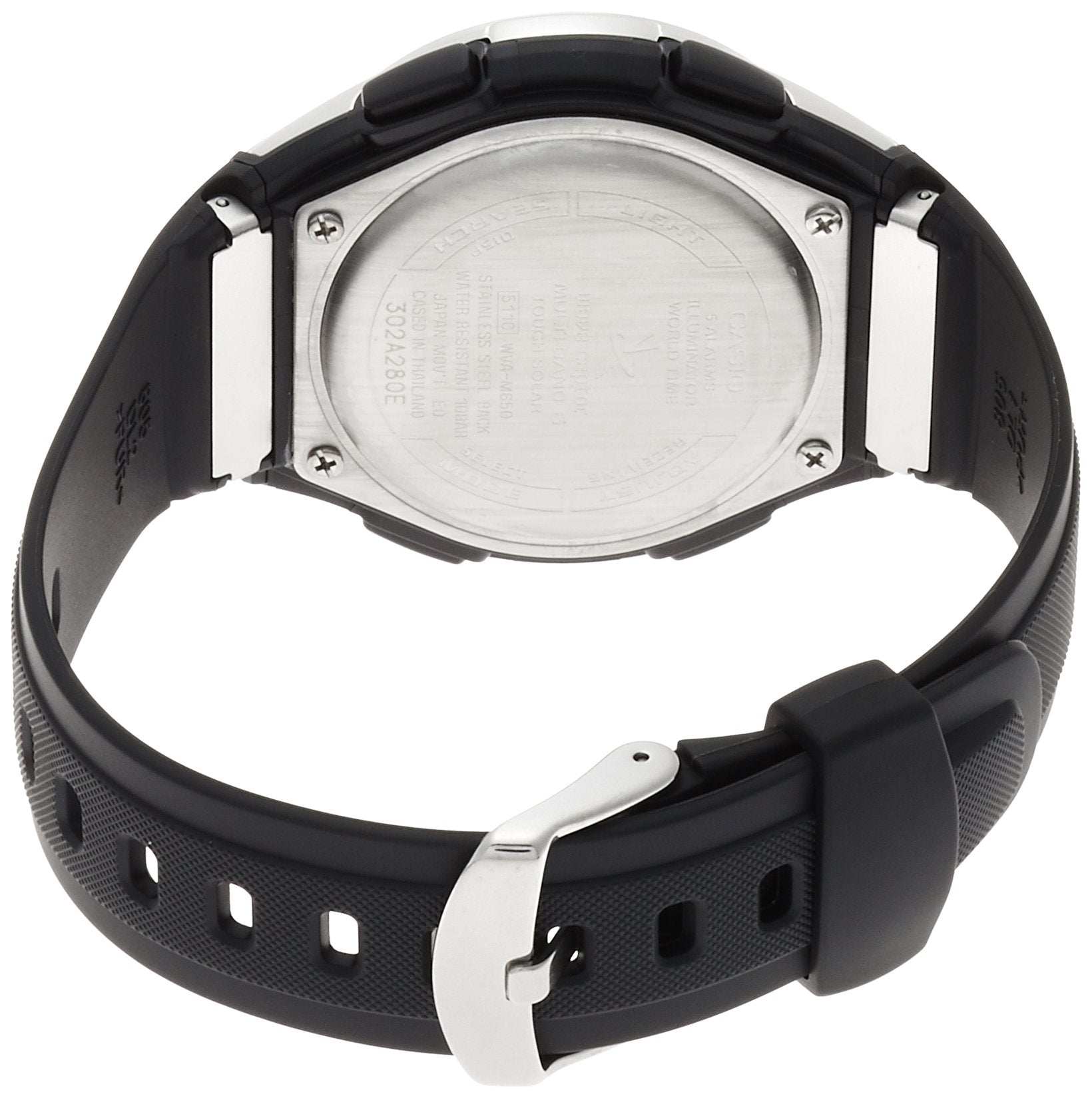 [Casio] Đồng hồ Wave Ceptor [Hàng chính hãng trong nước] Radio Solar WVA-M650-7AJF Nam Đen