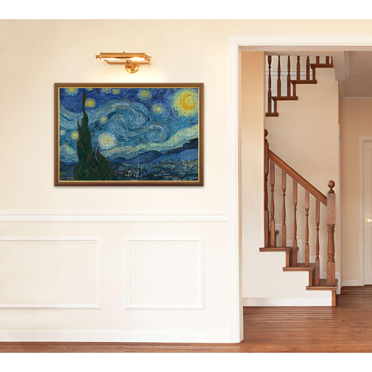 APPLEONE Jigsaw Puzzle 1000-929 Starry Night (Van Gogh) 1000 Pieces 75 x 50cm JapanMasterpiece Gallery