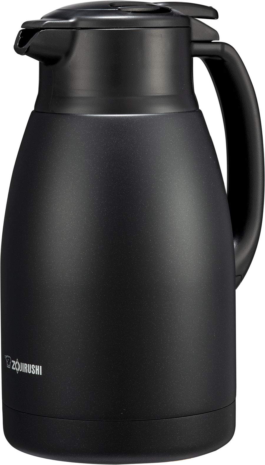 Zojirushi Mahobin Stainless Steel Pot 1.5L Pot Tabletop Wide Mouth Approximately 6.5cm Stainless Steel Vacuum Double Layer Mahobin Heat/Cold Matte Black SH-HC15-BM