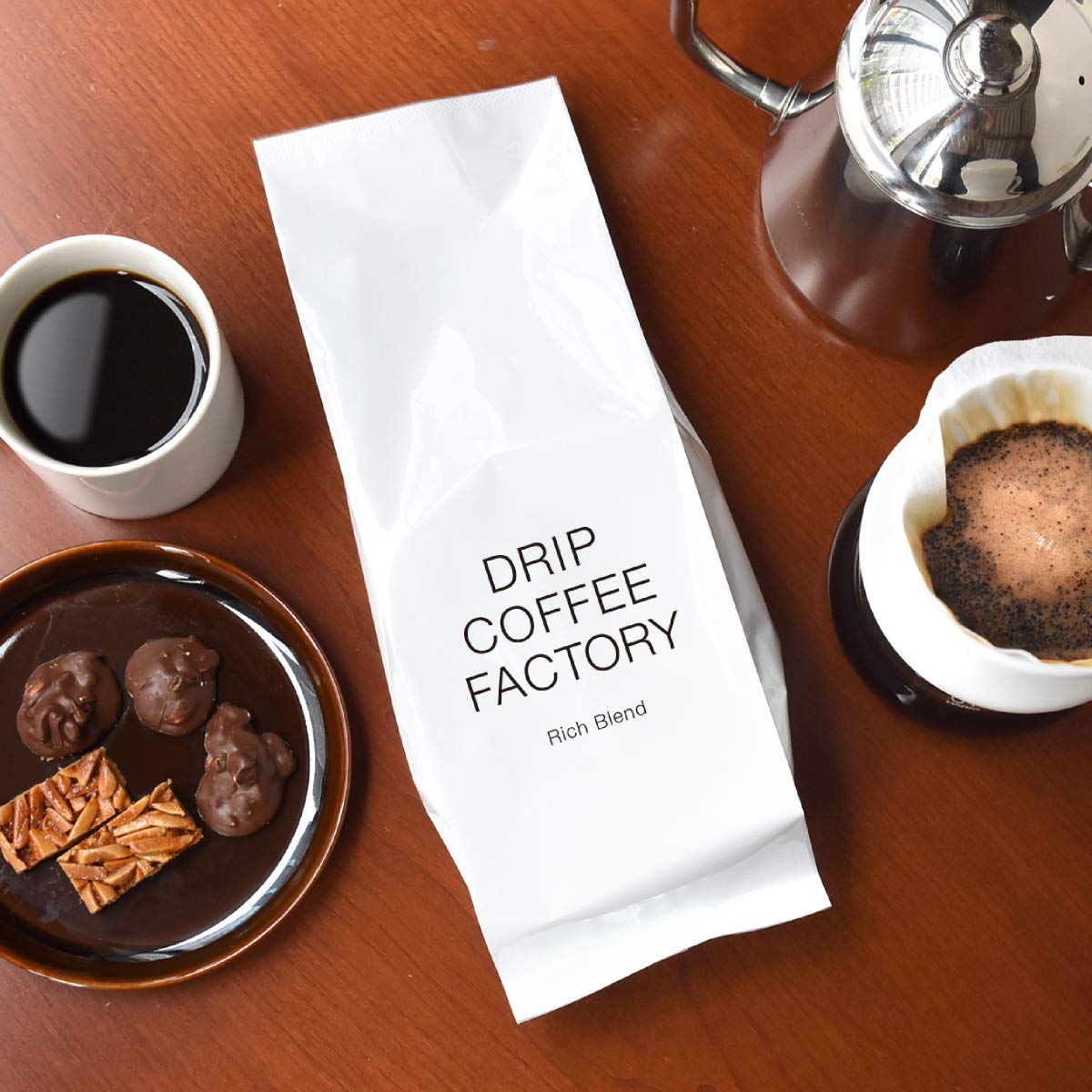 Cà phê nhỏ giọt Rich Blend Coffee Beans (500g (500g x 1 túi), Rich Blend)