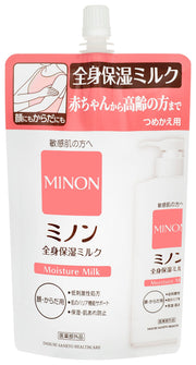 미논 전신 보습 우유 리필 320mL 바디 밀크 민감 피부 피부 저것 방지 보습 건조 대책 약산성 저자극성[의약부외품]