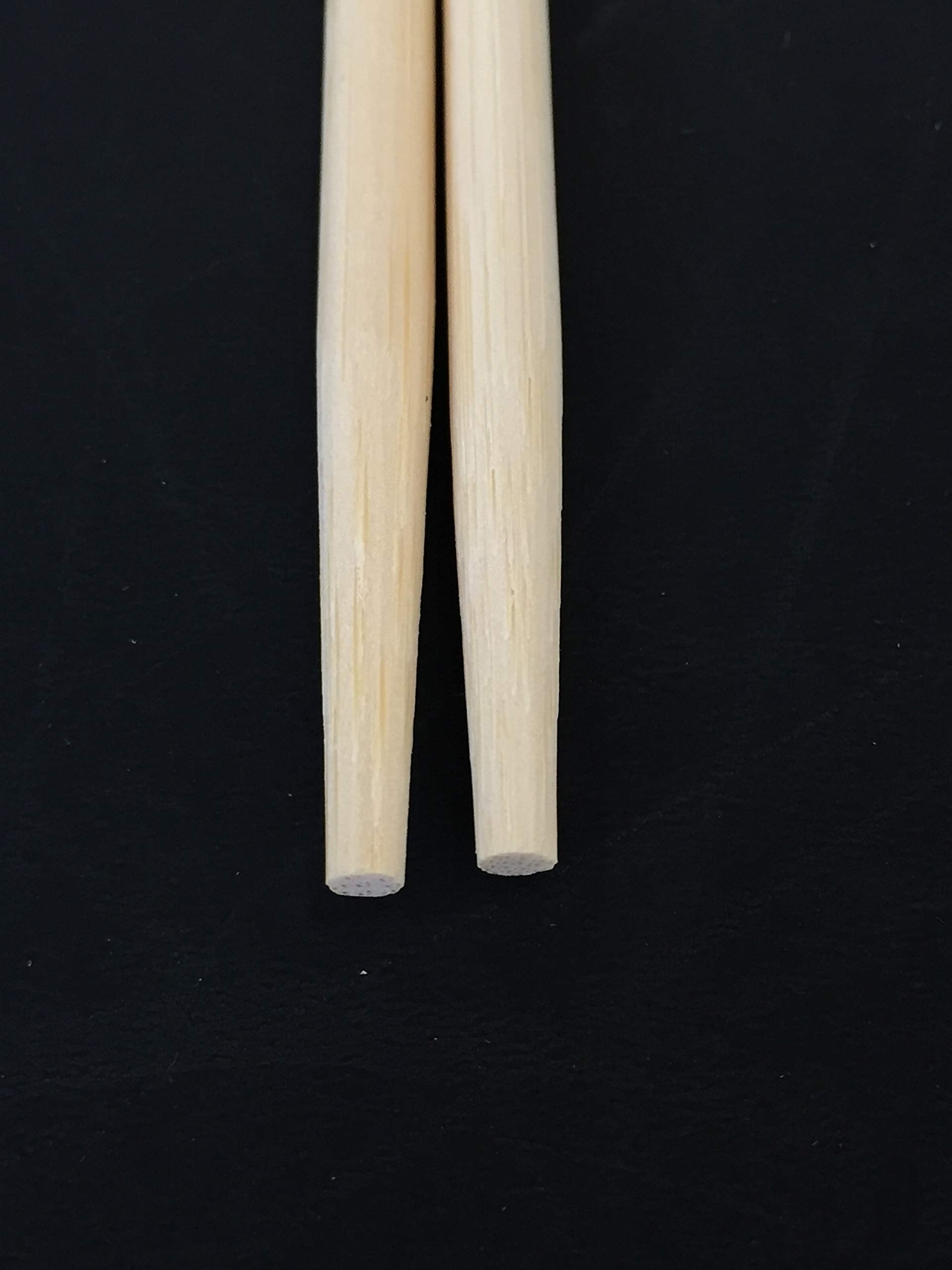 割箸 丸い竹のポリ完封箸　楊枝付き 20cm 20膳