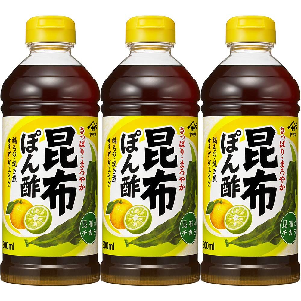 Yamasa konbu ponzu 500ml x 3 miếng