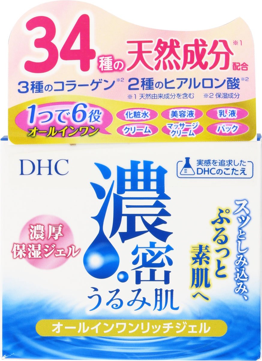DHC 진한 피부 피부 올인원 리치 젤 SS 사이즈 120G