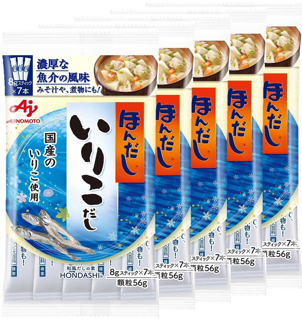 Ajinomoto Ajinomoto Hondashi Iriko Dashi 8g stick 7 pieces x 5 pieces