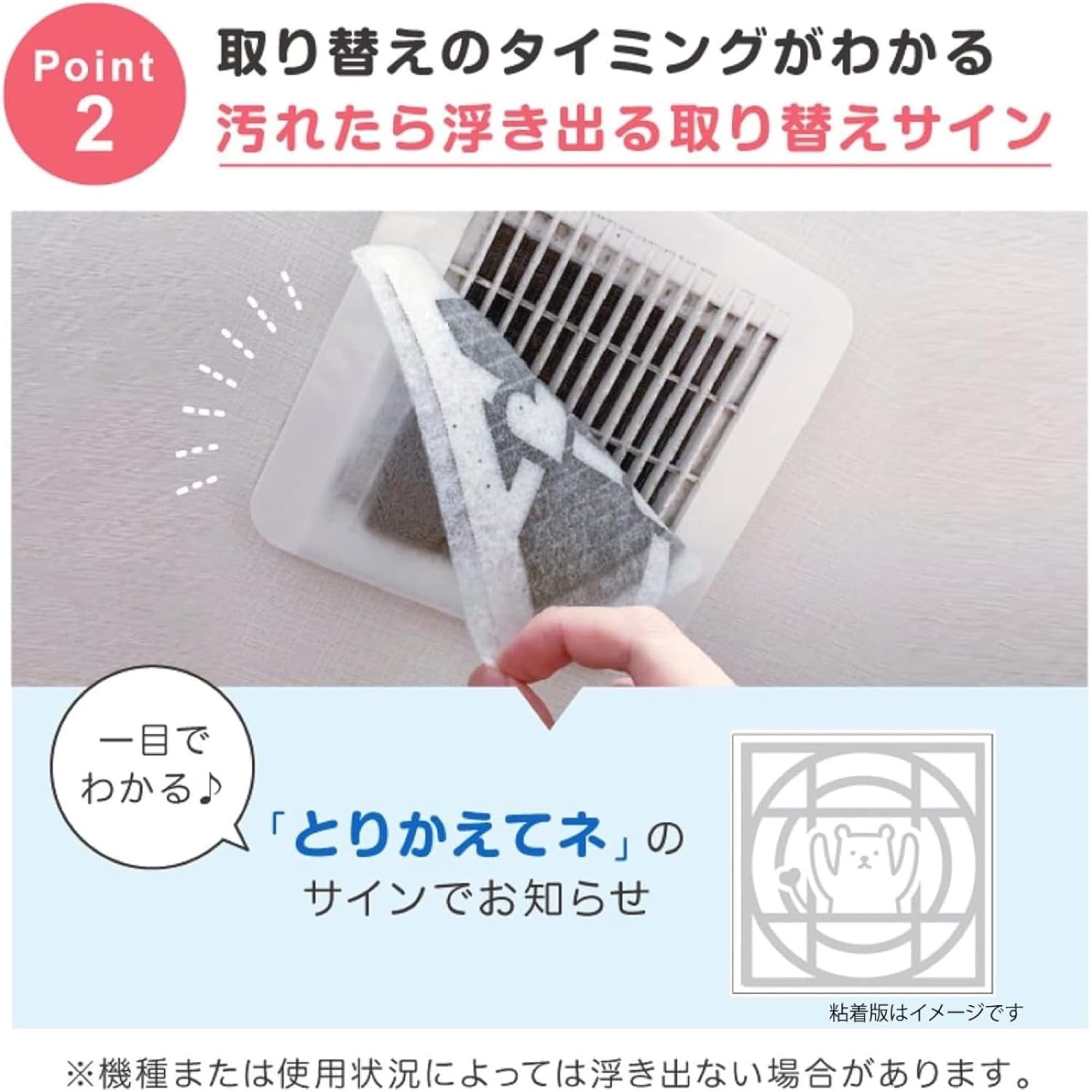 TOYO ALUMINIUM Dust Removal White Approx. 30x30cm Simply Stick Dust Removal Filter for Ventilation Fans 5410 5 Pieces