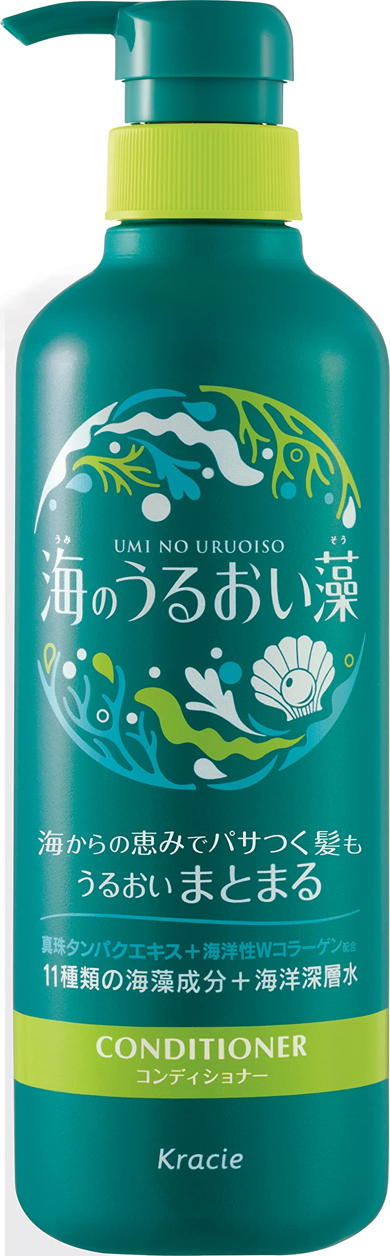 Sea Moist Algae Moisturizing Care Conditioner Pump 490g Seaweed Moisturizing