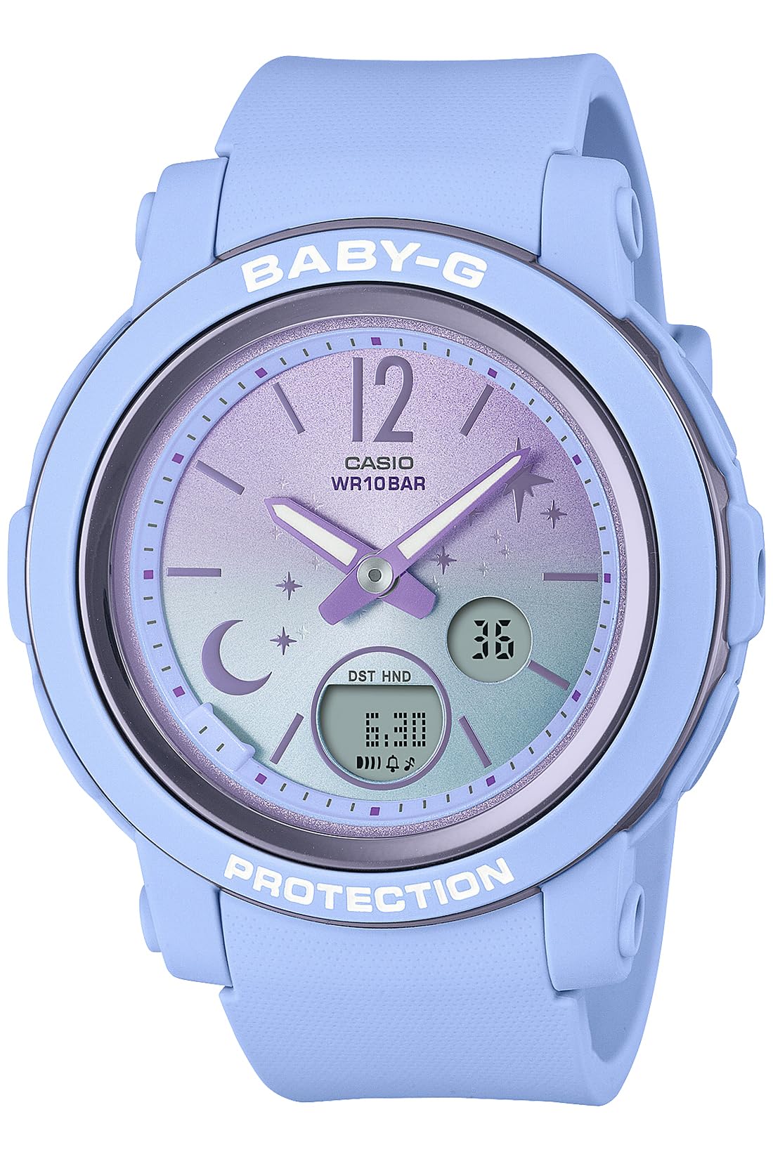 [Casio] Babygie Watch [Domestic Genuine Product] BGA-290DS-2AJF Women's Pastel Blue