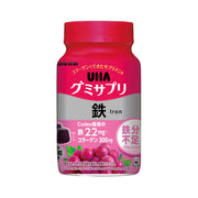 UHA Mikakuto Gummy Bổ Sung Sắt Chai 30 Ngày