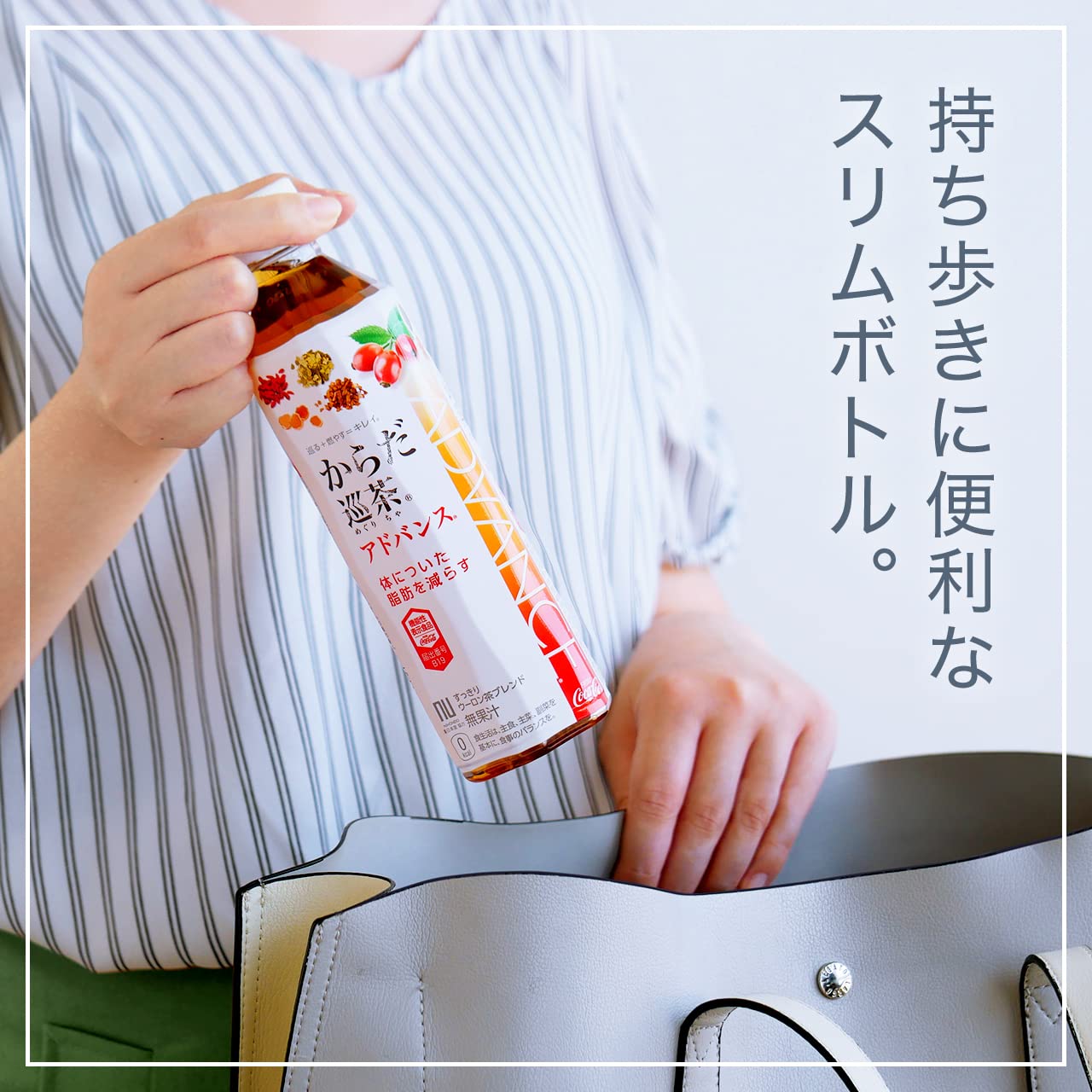 [기능성 표시 식품] 몸 순순차 Advance 410ml PET × 24개