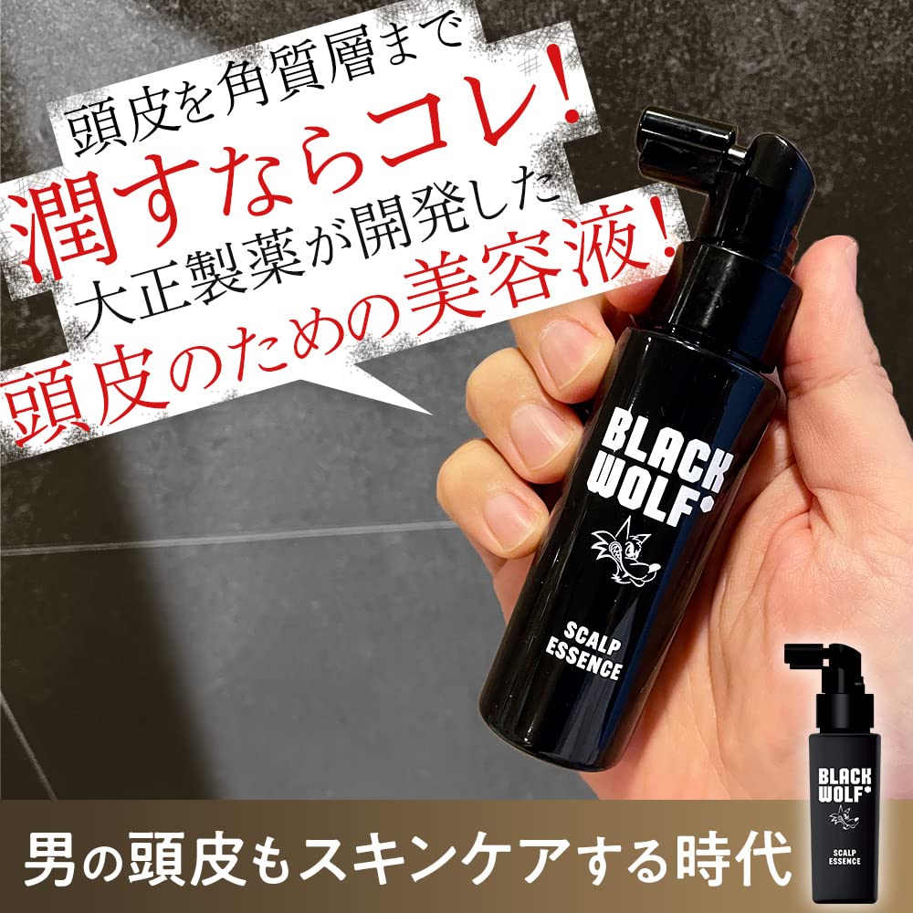 BLACK WOLF (블랙 울프) 볼륨 업 스컬프 컨디셔너 380mL 보틀/다이쇼 제약