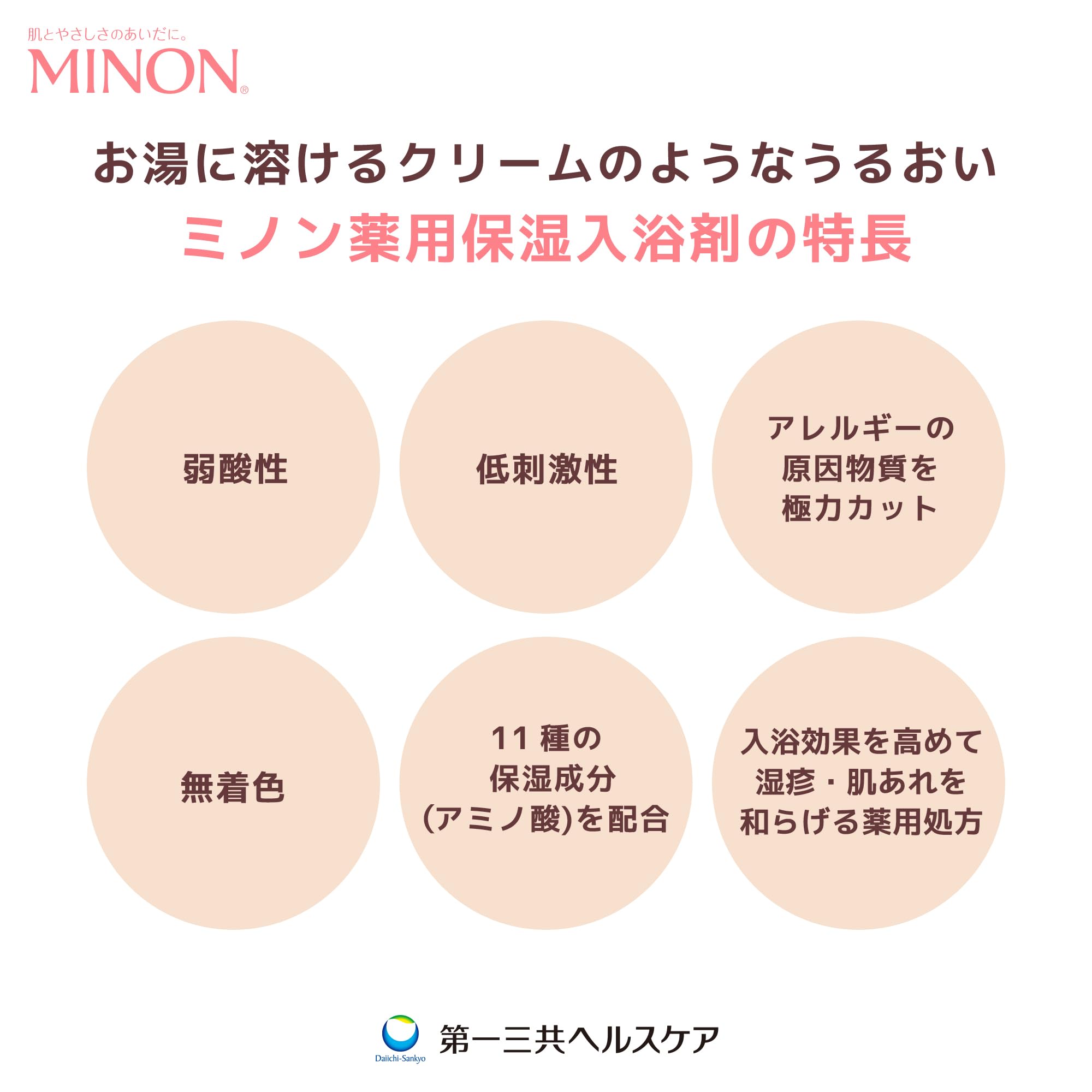 미논 약용 보습 입욕제 본체 보틀 480mL(약 12회분) 약용 입욕제 민감 피부 거칠고, 촉촉함 보습 건조 대책 약산성 저자극성[의약부외품]