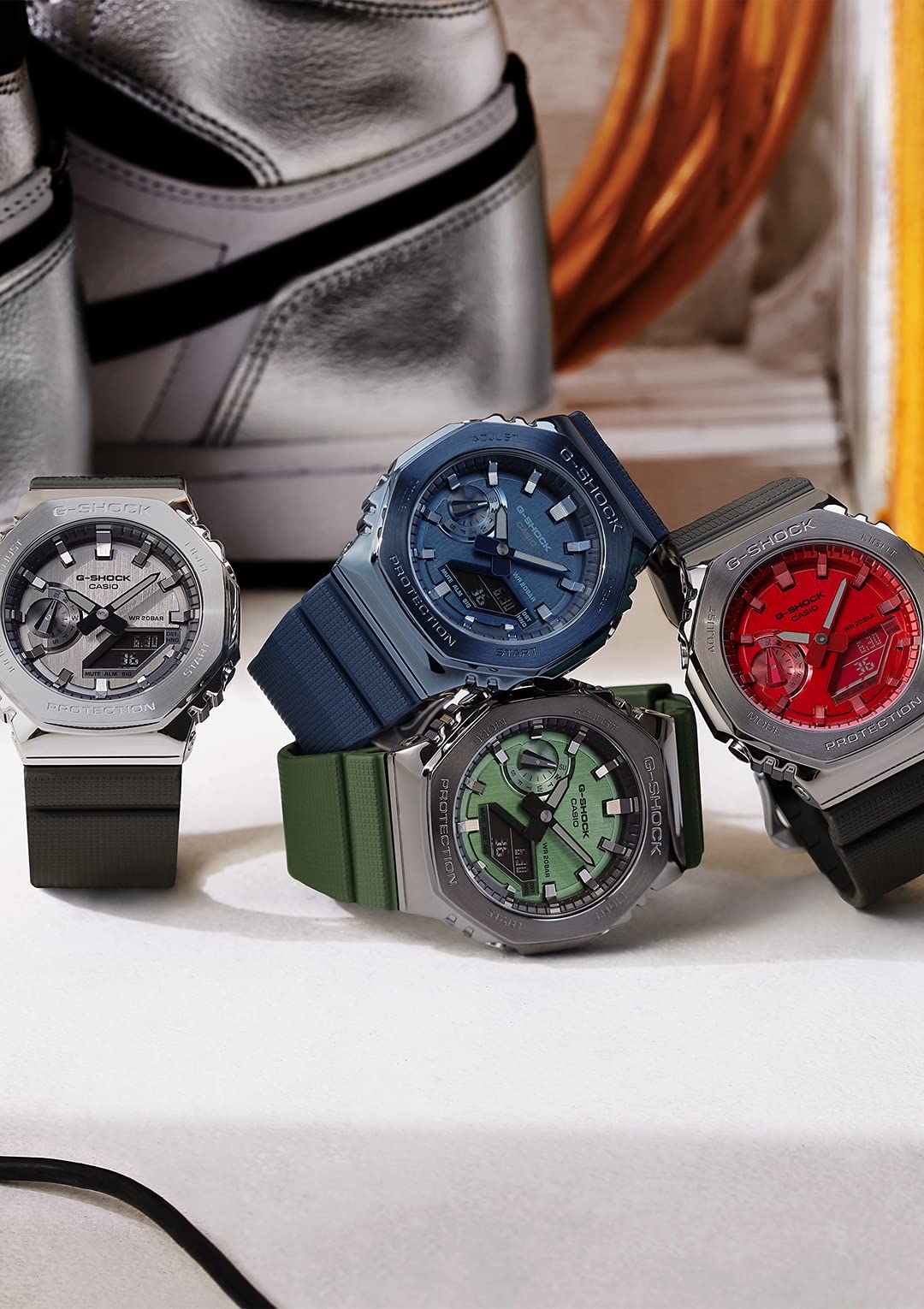 [Casio] G-Shock Watch [Domestic Genuine Product] Metal Covered GM-2100-1AJF Men's Black
