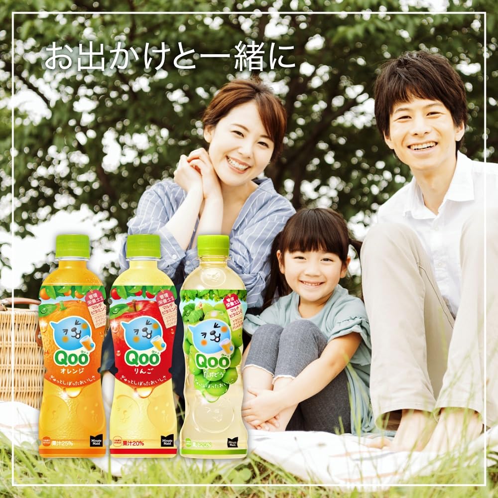 Coca-Cola Minute Maid Qoo Apple 280mlPET x 24 bottles