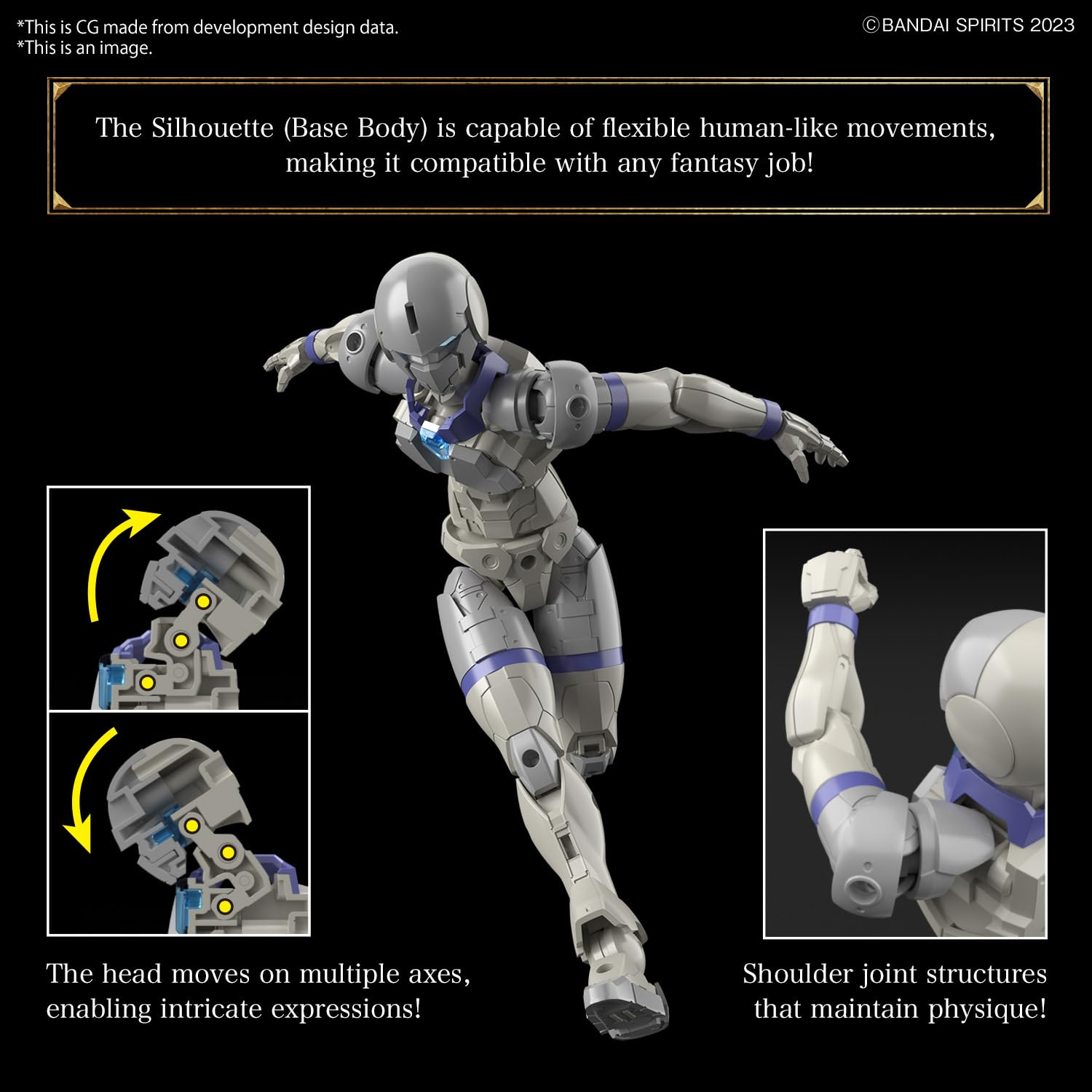 30MF Liber Knight color-coded plastic model
