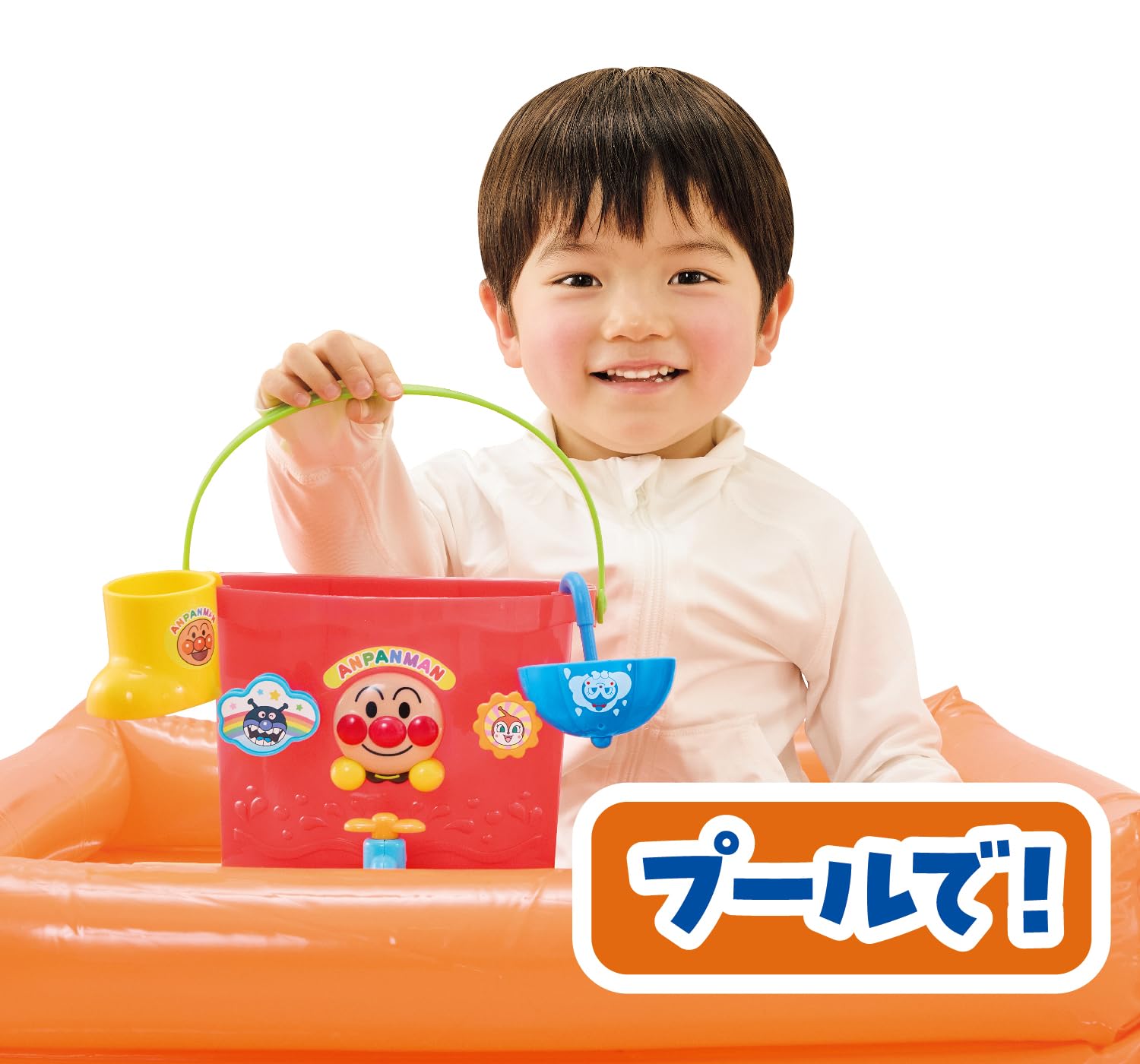 AGATSUMA Anpanman Bucket with lots of play [2024]