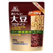 Morinaga & Co. Delicious Soy Protein Bitter Cacao Flavor 360g x 1 Protein Soy Protein Calcium Vitamin D Soy Isoflavone Anti-Doping Domestic